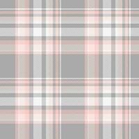 Seamless fabric check of tartan pattern textile with a vector background texture plaid.
