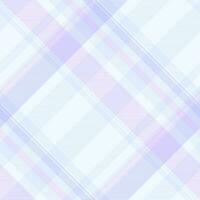 Tartan texture plaid of fabric vector background with a seamless check pattern textile.