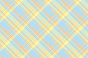 Pattern plaid tartan of background seamless fabric with a textile vector check texture.