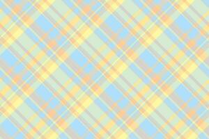 Pattern plaid tartan of background seamless fabric with a textile vector check texture.