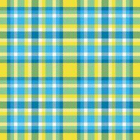 Fabric seamless plaid of vector background texture with a pattern tartan textile check.