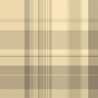 Fabric pattern check of tartan background seamless with a plaid vector textile texture.