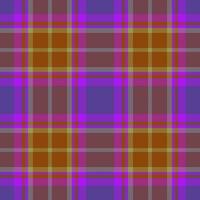 Background fabric textile of check tartan texture with a vector seamless plaid pattern.