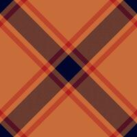 Plaid pattern vector. Check fabric texture. Seamless textile design for clothes, paper print. vector