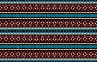 Ethnic abstract ikat art. Aztec ornament print. geometric ethnic pattern seamless  color oriental.  Design for background ,curtain, carpet, wallpaper, clothing, wrapping, Batik, vector illustration.