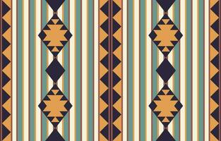 Ethnic abstract ikat art. Aztec ornament print. geometric ethnic pattern seamless  color oriental.  Design for background ,curtain, carpet, wallpaper, clothing, wrapping, Batik, vector illustration.