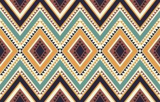 Ethnic abstract ikat art. Aztec ornament print. geometric ethnic pattern seamless  color oriental.  Design for background ,curtain, carpet, wallpaper, clothing, wrapping, Batik, vector illustration.