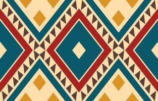 Ethnic abstract ikat art. Aztec ornament print. geometric ethnic pattern seamless  color oriental.  Design for background ,curtain, carpet, wallpaper, clothing, wrapping, Batik, vector illustration.