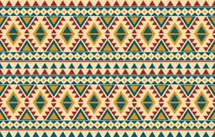 Ethnic abstract ikat art. Aztec ornament print. geometric ethnic pattern seamless  color oriental.  Design for background ,curtain, carpet, wallpaper, clothing, wrapping, Batik, vector illustration.