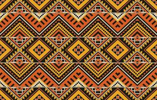 Ethnic abstract ikat art. Aztec ornament print. geometric ethnic pattern seamless  color oriental.  Design for background ,curtain, carpet, wallpaper, clothing, wrapping, Batik, vector illustration.