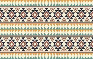 Ethnic abstract ikat art. Aztec ornament print. geometric ethnic pattern seamless  color oriental.  Design for background ,curtain, carpet, wallpaper, clothing, wrapping, Batik, vector illustration.