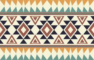 Ethnic abstract ikat art. Aztec ornament print. geometric ethnic pattern seamless  color oriental.  Design for background ,curtain, carpet, wallpaper, clothing, wrapping, Batik, vector illustration.