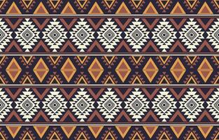 Ethnic abstract ikat art. Aztec ornament print. geometric ethnic pattern seamless  color oriental.  Design for background ,curtain, carpet, wallpaper, clothing, wrapping, Batik, vector illustration.