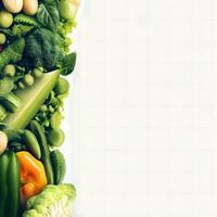 vibrant design with fresh and nutritional vegetables  ai generative photo