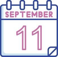 11 September Vector Icon