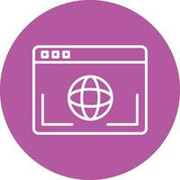 Browser Vector Icon
