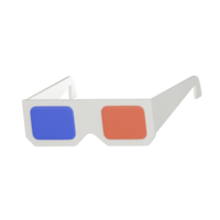 3d des lunettes icône 3d rendre illustration. png