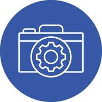 Camera Setting Vector Icon