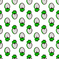 neon pattern with berries png