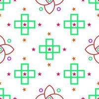 Abstract Background Seamless Pattern vector