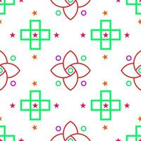 Abstract Background Seamless Pattern vector