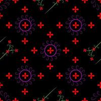 Abstract Background Seamless Pattern vector