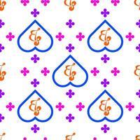 Abstract Background Seamless Pattern vector