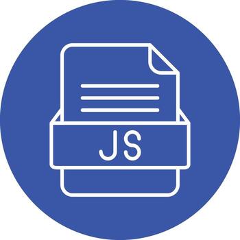 JS File Format Vector Icon