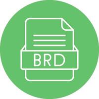 BRD File Format Vector Icon