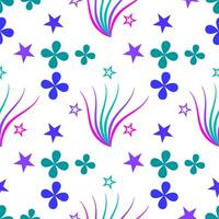 Abstract Background Seamless Pattern vector
