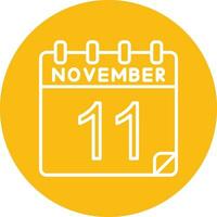 11 November Vector Icon