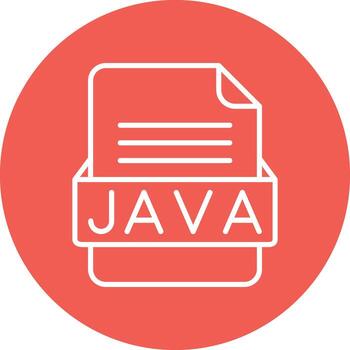 Java archivo formato vector icono