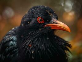 toser pájaro retrato creado con generativo ai tecnología foto