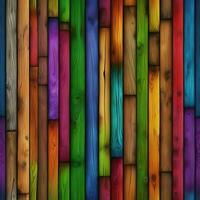 multicolor de madera antecedentes realista textura ai generado foto