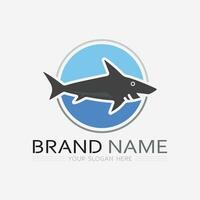 Fish abstract icon design logo template,Creative vector symbol of fishing club or online shop.