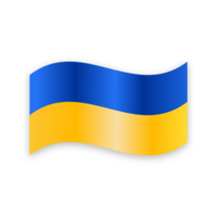 Ukrainian flag design png... png