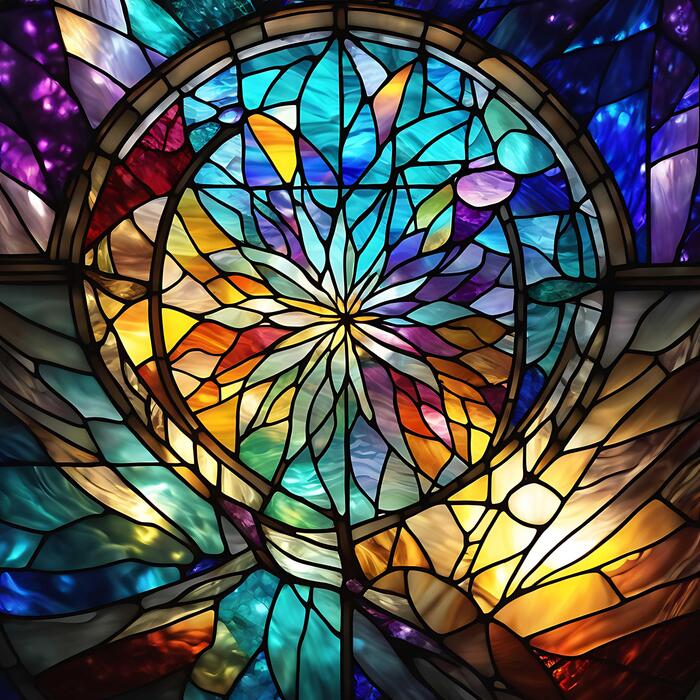 Stained Glass Circle Stock Photos, Images and Backgrounds for Free Download