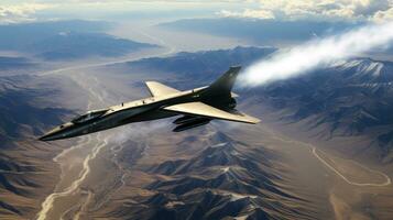 plane hypersonic missiles produce ai generated photo