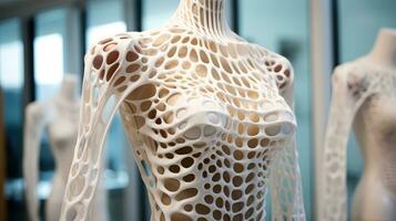 design 3d printed clothes ai generated photo