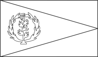 eritrea flagga, för Färg de flagga. förslag flagga. png