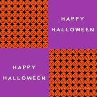 Halloween day seamless pattern background vector