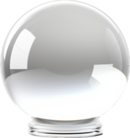 Crystal ball png with AI generated.