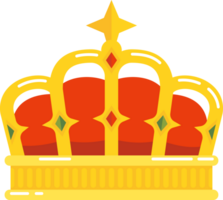 gold crown illustration. png