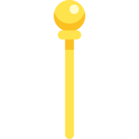 scepter golden illustration png