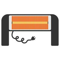 Heater icon. Flat vector illustration