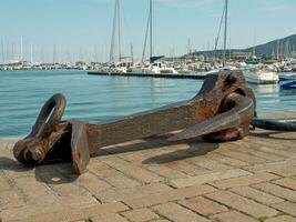 la spezia at the mediterranean sea photo