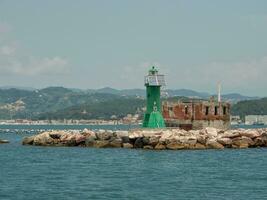 la Spezia y el cinque terre en Italia foto