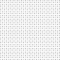 Seamless polka dot pattern. Black dots in random sizes on white background. Vector illustration.