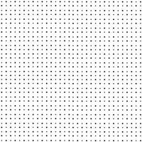 Seamless polka dot pattern. Black dots in random sizes on white background. Vector illustration.