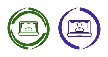 Online Lesson Vector Icon